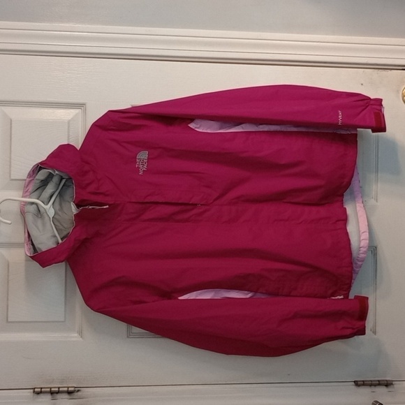 Medium - The North Face - Pink - Hyvent Rain Coat Winter Jacket Windbreaker - Picture 1 of 11